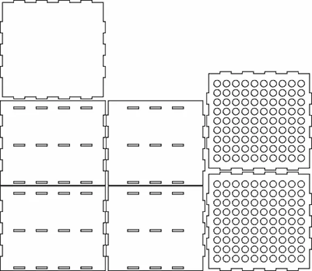 Marker_Organizer_11mm_Holes_3mm_Material.xs